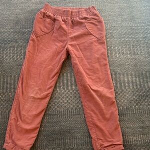 Mini bottom corduroy pants